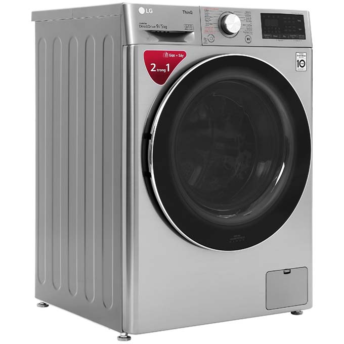 Máy giặt sấy LG 9 kg/5 kg FV1409G4V