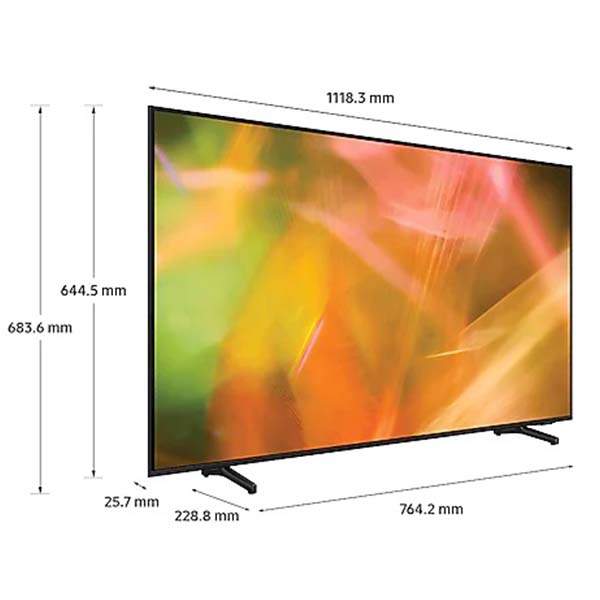 Smart TV Samsung Crystal UHD 4K 50 inch 50AU8000