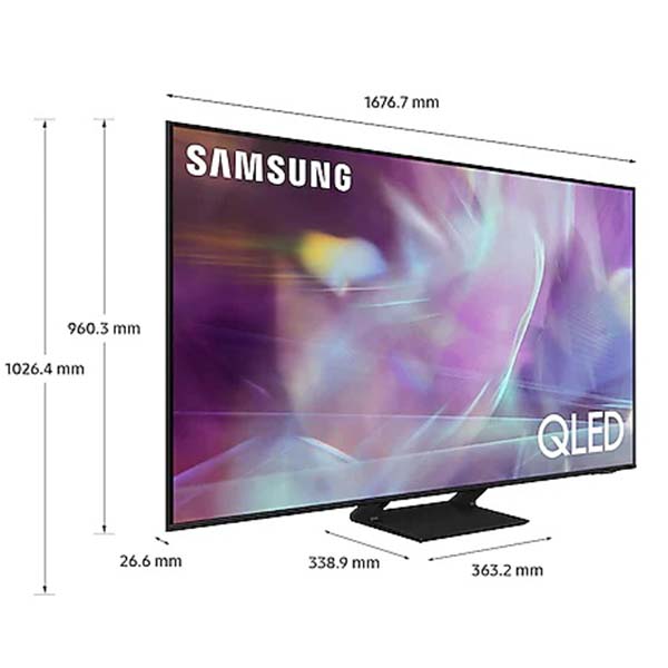 Smart TV Samsung 4K QLED 75 inch QA75Q60AAKXXV