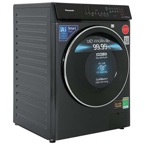 Máy giặt/sấy Panasonic Inverter 9.5kg/6kg NA-S956FR1BV