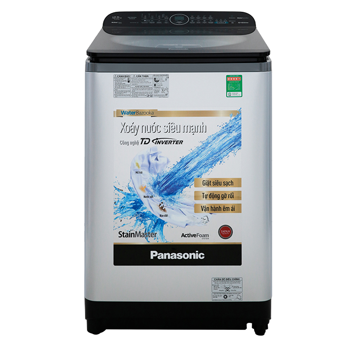 Máy giặt cửa trên Panasonic Inverter 12.5kg NA-FD12XR1LV