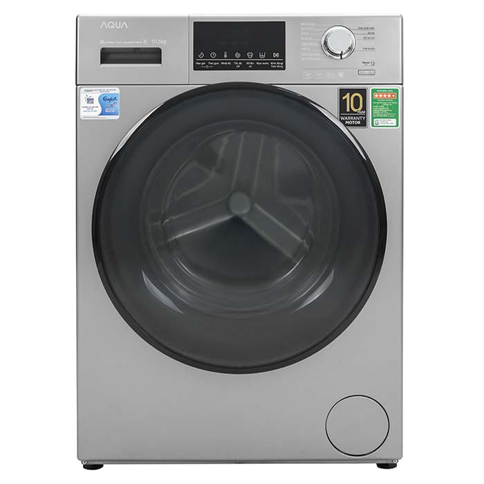 Máy giặt Aqua 10.5 KG AQD-D1050F.S