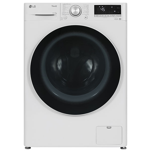 Máy giặt sấy LG Inverter 11kg/7kg FV1411D4W
