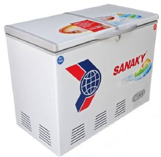 Tủ đông Sanaky VH-3699W1, 260L 2 ngăn đông mát dàn đồng giá 5/2023