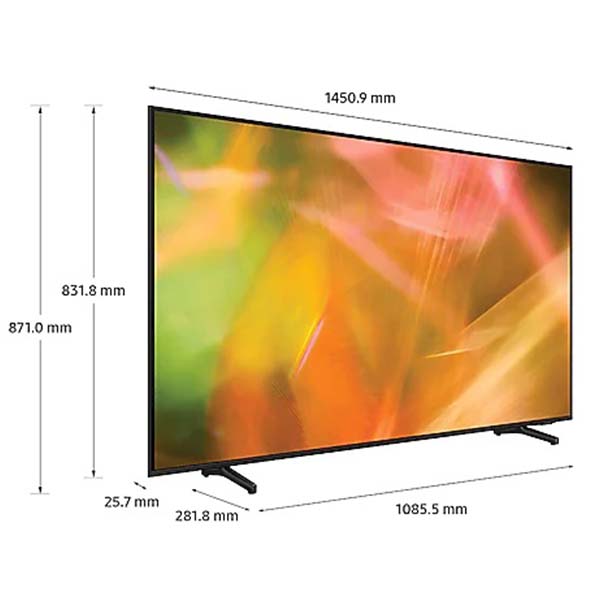 Smart TV Samsung Crystal UHD 4K 65 inch 65AU8000